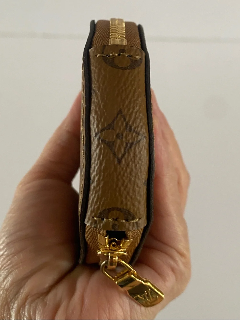 Louis Vuitton round coin purse